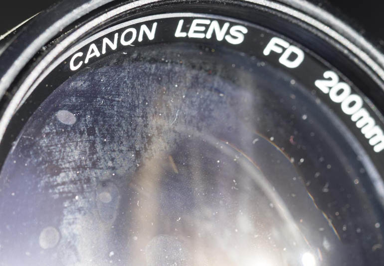 bad condition lens