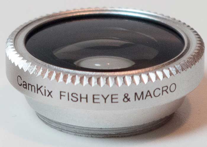 Camkix fisheye and macro smartphone  lens mobile