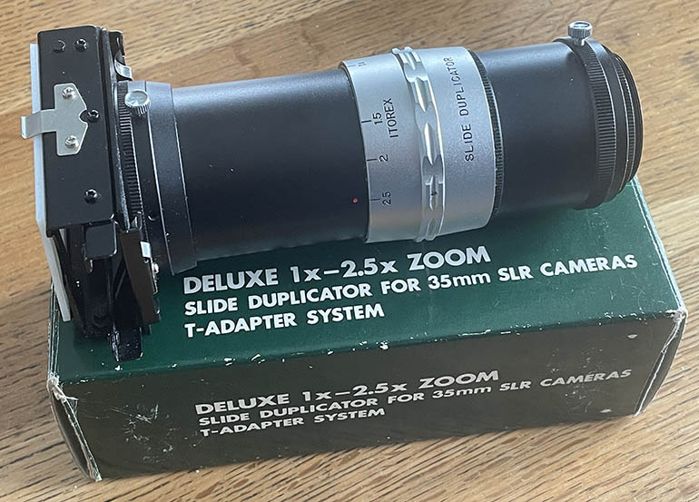 Itorex Zoom Slide Duplicator Film accessory