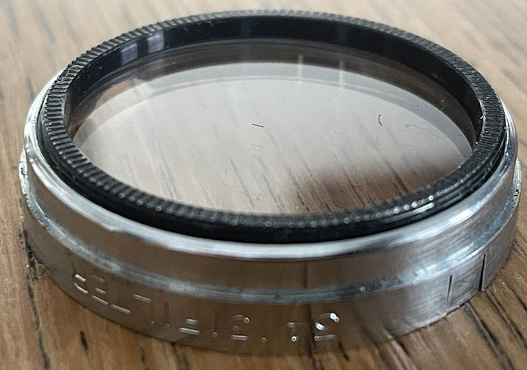 Actina 34mm push on UV Filter