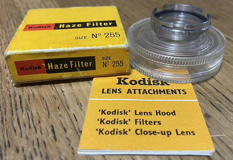 Kodak Haze No 255 Filter