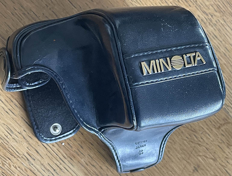 Minolta Ever Ready CF-51 flap Camera case