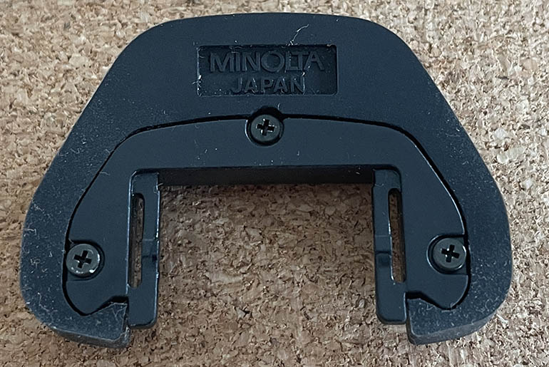 Minolta rubber eye cup Viewfinder attachment