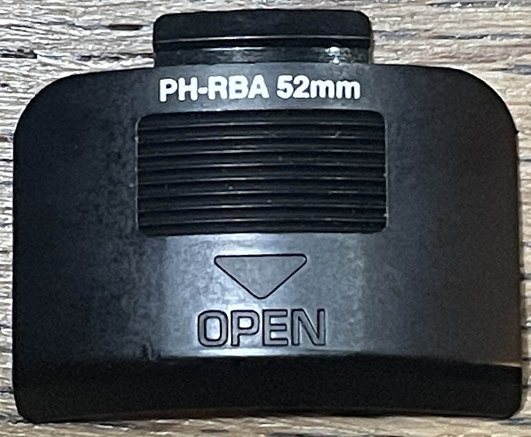 Pentax PH-RBA 52mm Slide for Lens hood