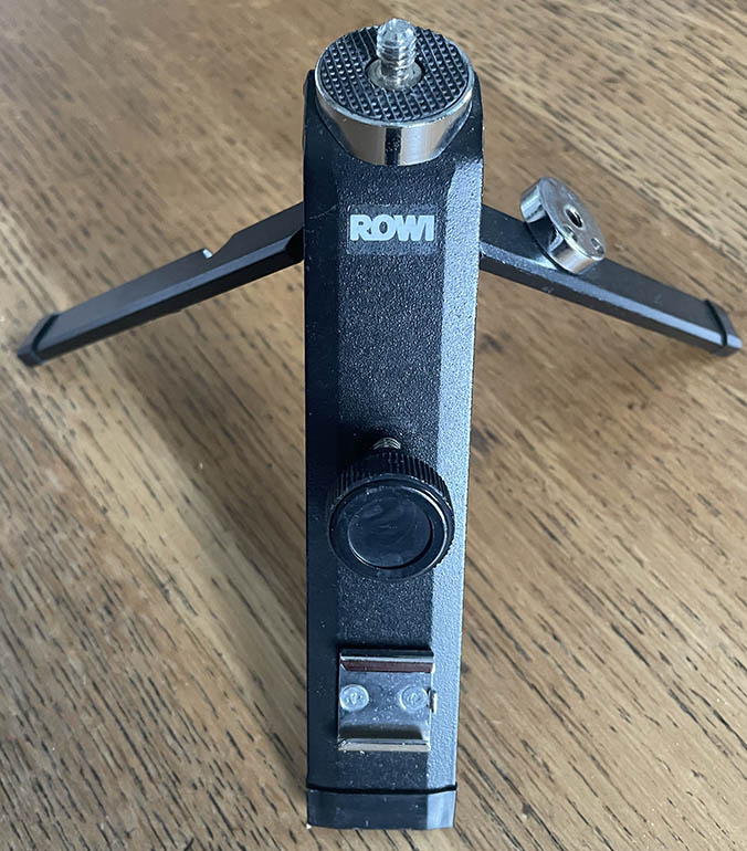 Rowi Table Top
 Tripod