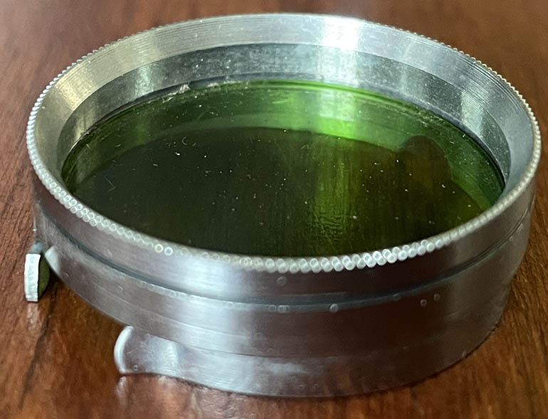 Unbranded 28.5mm push-on green Filter