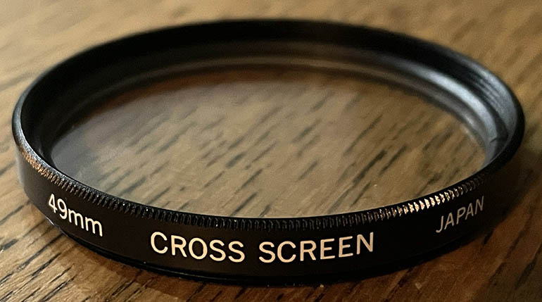 Unbranded 49mm Cross Screen Filter