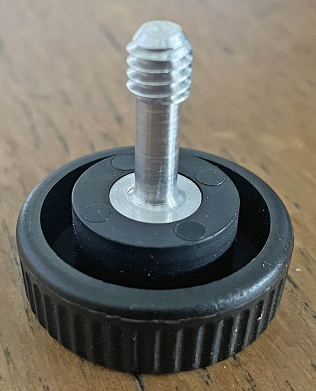 Unbranded 1/4in retaining screw Tripod accessory