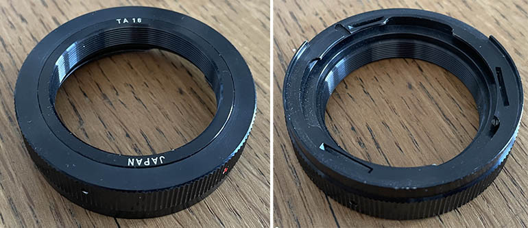 Unbranded TA16 Zeiss Contarex T2 Mount Lens adaptor