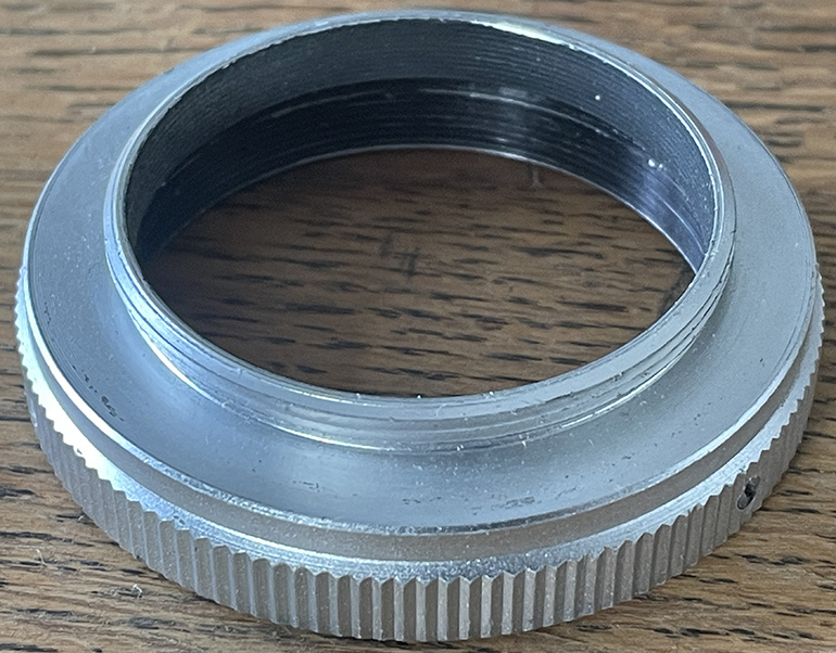 Unbranded M42 screw T2 chrome Lens adaptor