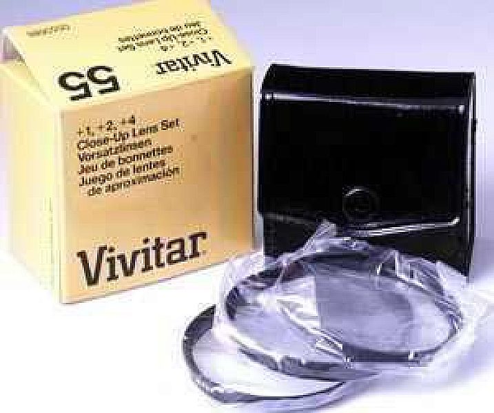 Vivitar 55mm Close-up Lens Set